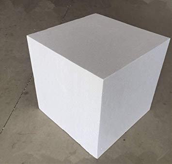 Large expanded polystyrene block produced at the Hitech factory